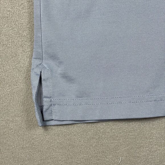 Travis Mathew Polo Shirt Mens Extra Large Gray Golfing Casual Preppy Adult - Picture 3 of 13